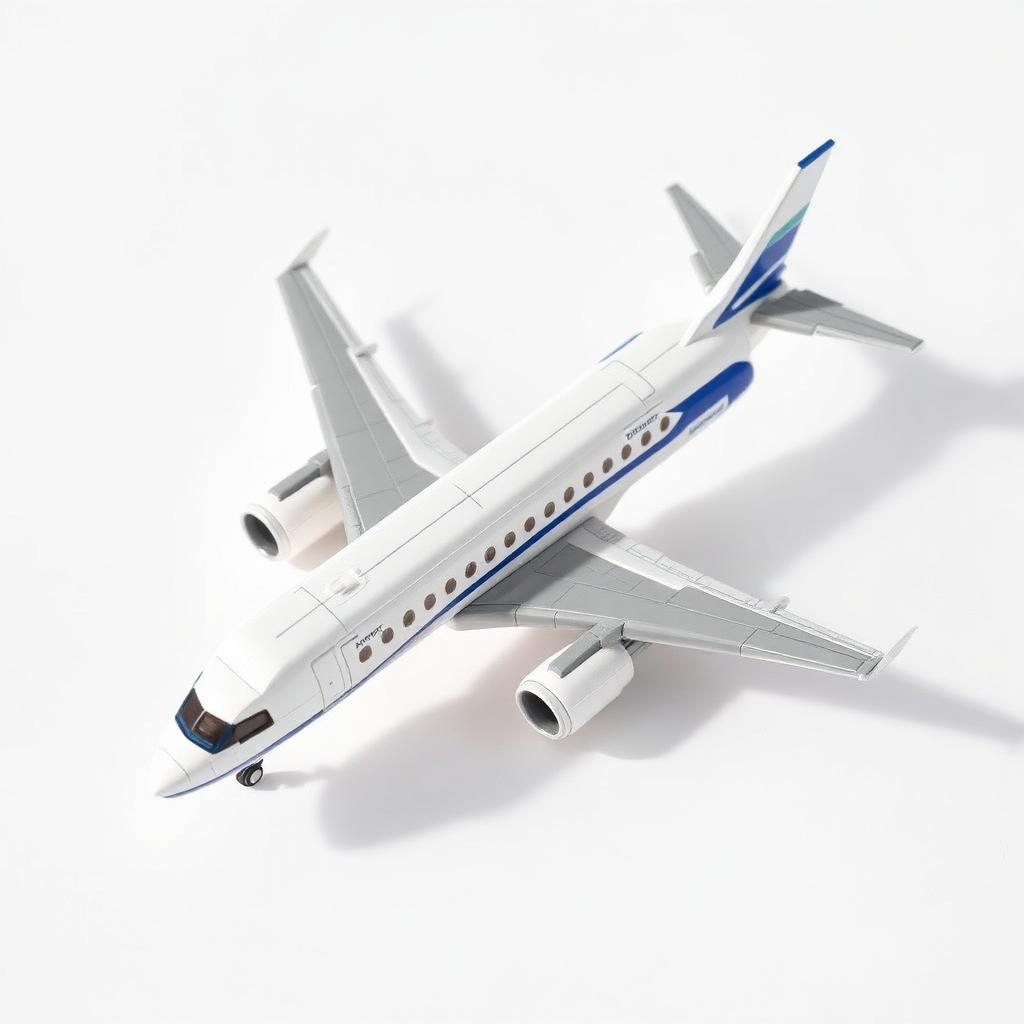 Passenger aircraft mini model
